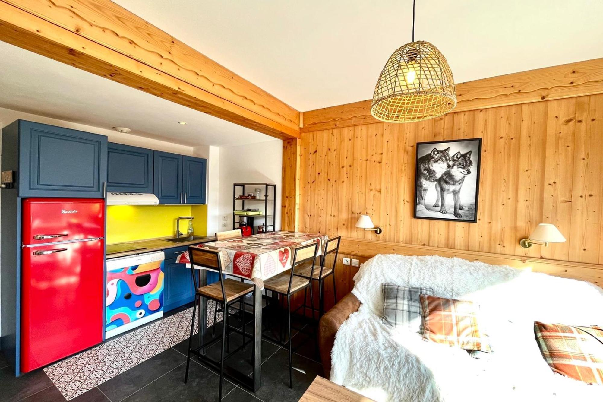 Superb Cosy Apartment With Balcony Combloux Exterior foto